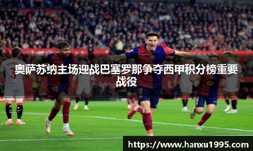 奥萨苏纳主场迎战巴塞罗那争夺西甲积分榜重要战役